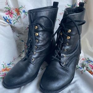 Authentic Hunter Lace-Up Fur Boots